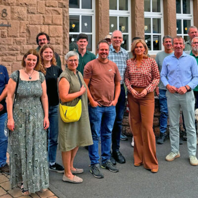 Gruppenfoto Besuch Julia Klöckner